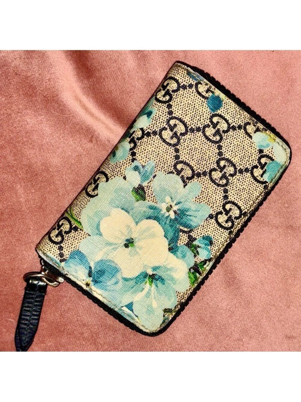 Gucci Floral Card Zipper Wallet - Picture 10 of 13